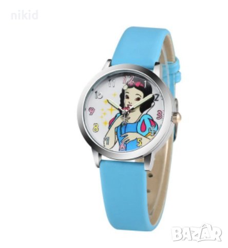 Снежанка и Седемте Джуджета детски ръчен часовник, снимка 1