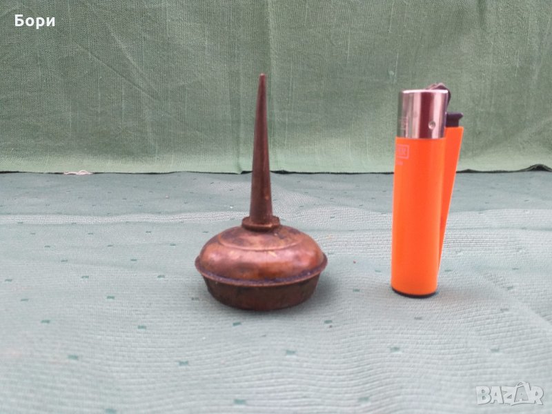 Немска медна масльонка, снимка 1