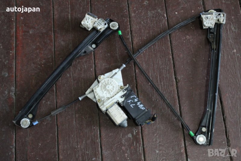 Преден ляв електрически стъклоповдигач, стъклоподемник Фолксваген голф 4 4врати 98г-03г Volkswagen g, снимка 1