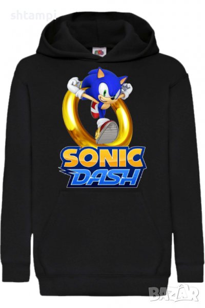 Детски Суитчър/Суитшърт Sonic Dash,Соник,Игра,Подарък,Изненада,Забавление,Рожден Ден, снимка 1