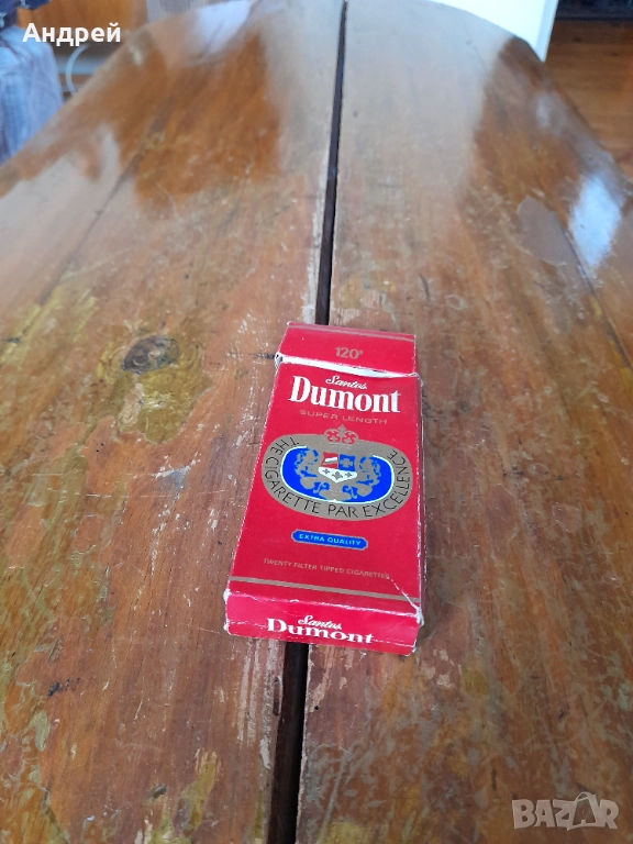 Кутия от цигари Dumont, снимка 1