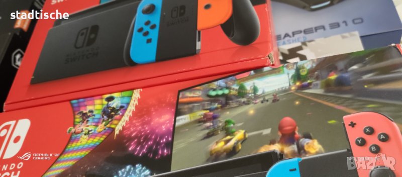 Бартер Nintendo Switch (Neon Blue/ Red Joy - Con), снимка 1