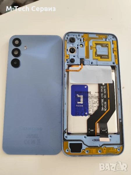 SAMSUNG A15 5G A156B части Батерия кабел среден борд слушалка бутони звънец, снимка 1
