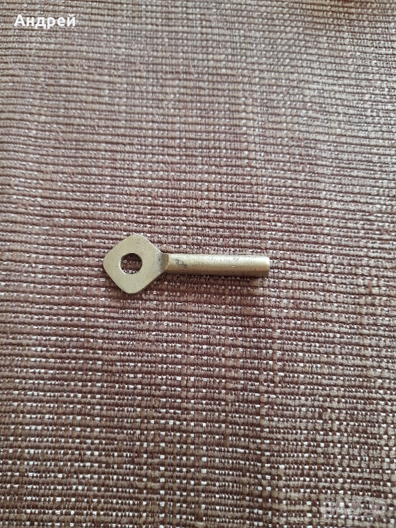 Стар метален ключ #18, снимка 1