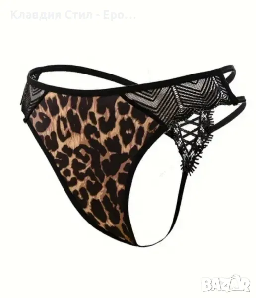 Секси леопардови прашки, размер М, Л, снимка 1