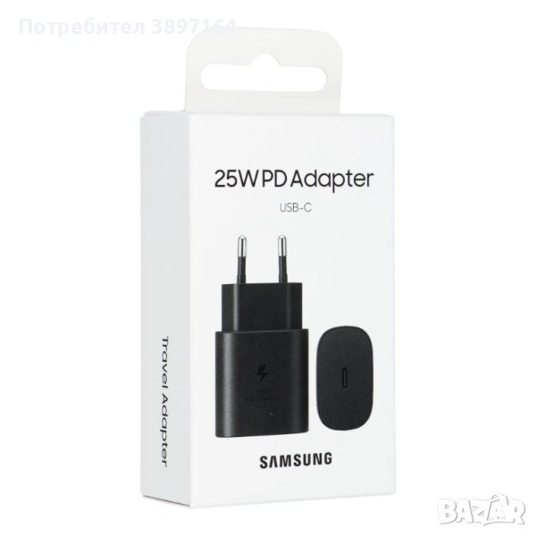 Оригинално зарядно устройство Samsung Super Fast Charging, 25W, снимка 1