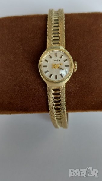 Златен  часовник Зентра, снимка 1