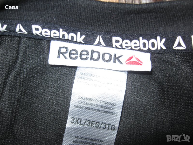 Ватирана блуза REEBOK  мъжка,3-4ХЛ, снимка 1