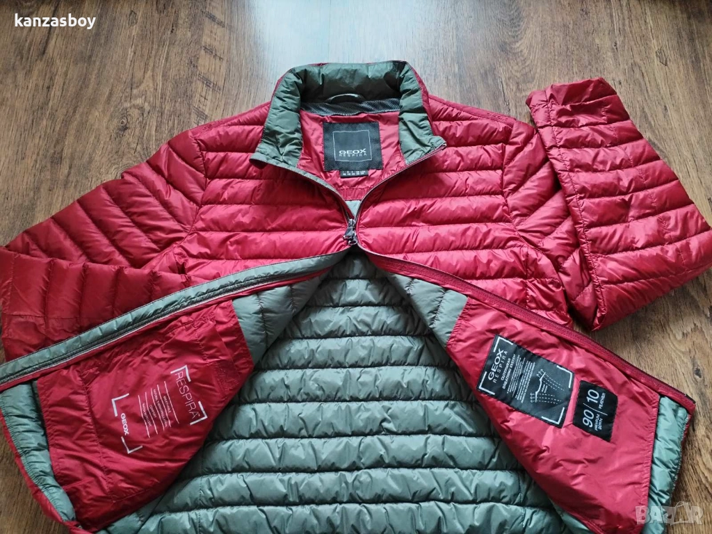 Geox M WARRENS men DOWN JACKET - ултралеко пухено яке М, снимка 1