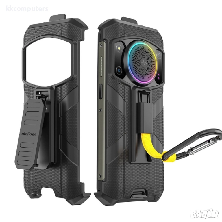 Ulefone Armor 21 Back Clip PC+TPU Удароустойчив Калъф и Протектор, снимка 1