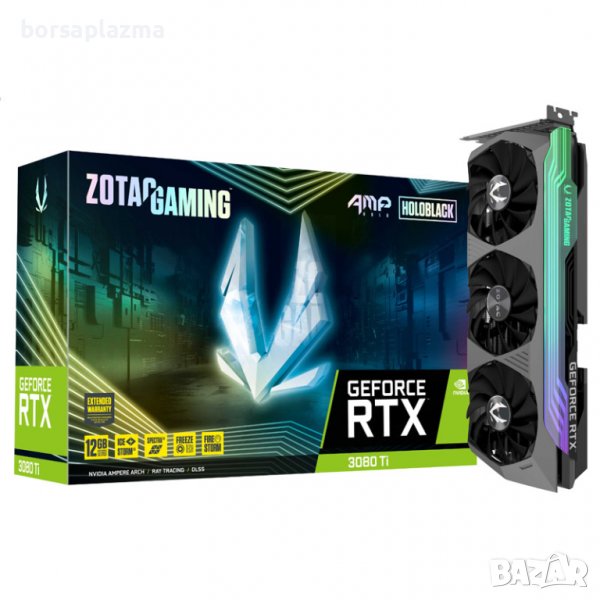 ZOTAC GAMING GeForce RTX 3080 Ti AMP! Holo, 12288 MB GDDR6X, снимка 1