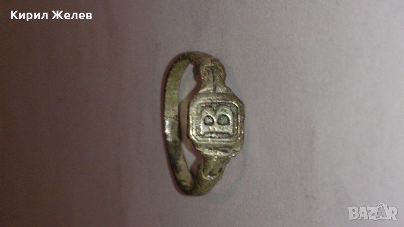 Старинен пръстен сачан над стогодишен -67311, снимка 1