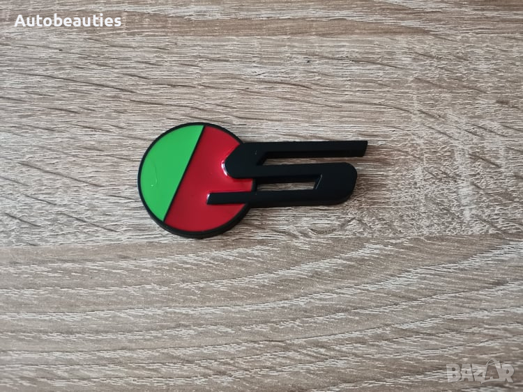 емблема лого черна Ягуар Jaguar S, снимка 1