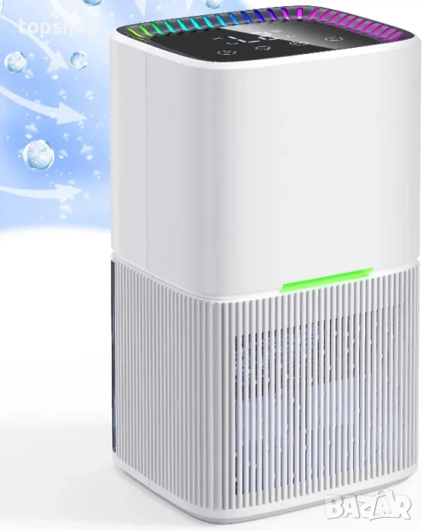 НОВ влагоуловител 1600мл с автоматично изключване, автоматично размразяване, тих, снимка 1