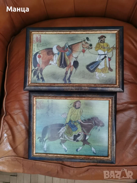 Старинни Монголски картини, снимка 1