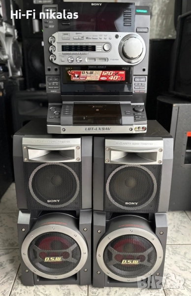 аудио система стерео уредба SONY LBT HCD-LX9AV, снимка 1