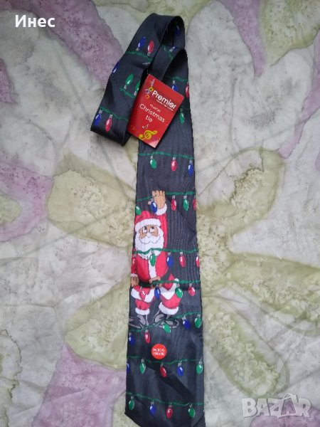 коледна музикална вратовръзка, снимка 1