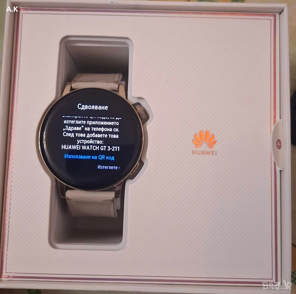Смарт часовник Хуауей GT 3, снимка 1