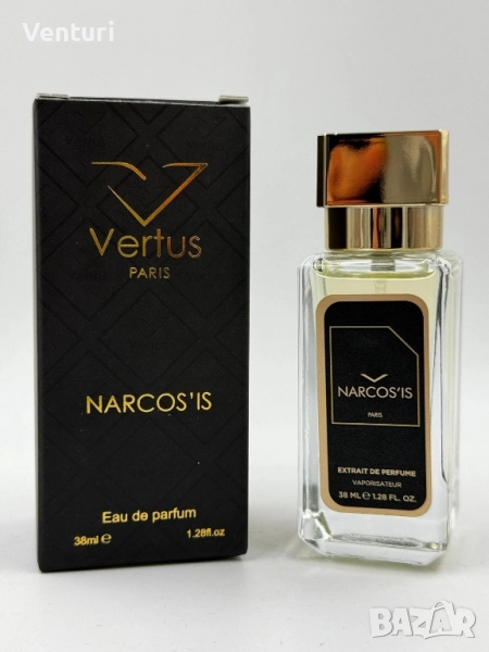 Унисекс мини парфюм Vertus Narcos'is EDP 38ml, снимка 1