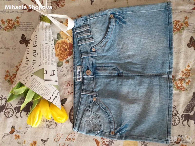 Дънкова пола, снимка 1