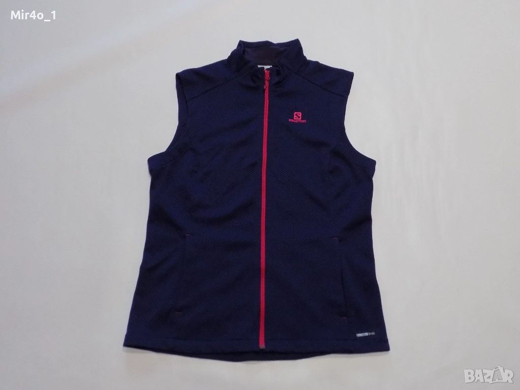 елек salomon яке суичър горнище худи елек блуза фанела туризъм планина дамски оригинален M, снимка 1
