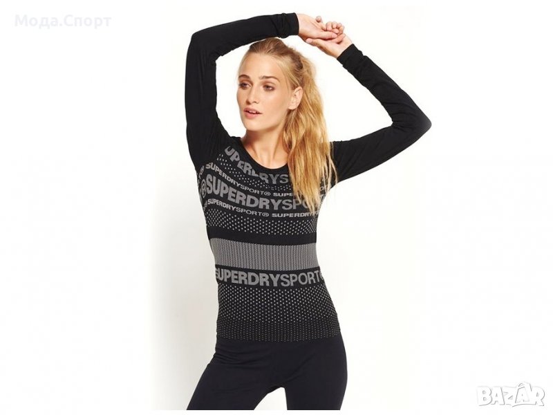 Superdry Seamless Knit Gym Set Оригинален Спортен Екип Комплект Фитнес Йога (S), снимка 1