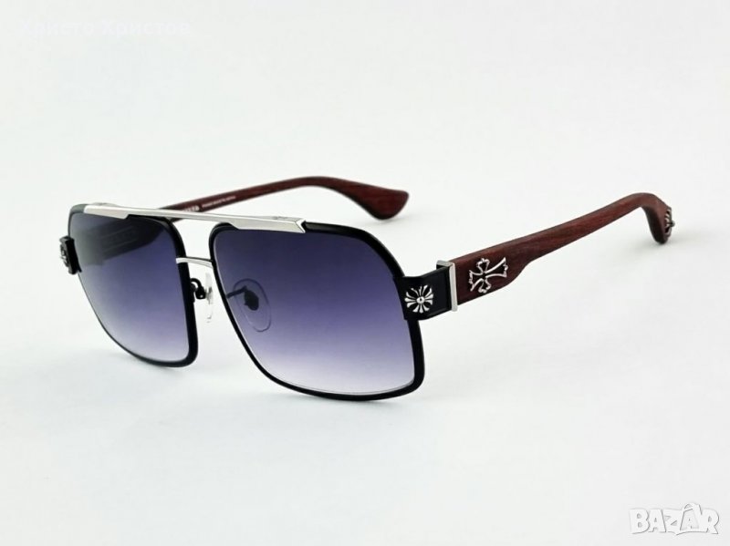 TOP PROMO!!! Мъжки луксозни очила Chrome Hearts Hummer , снимка 1