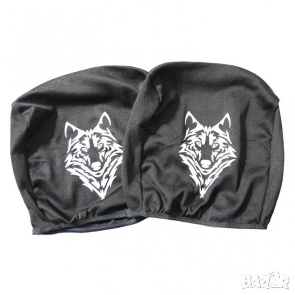 Калъфи за подглавник - 2 броя с картинка Вълк, снимка 1