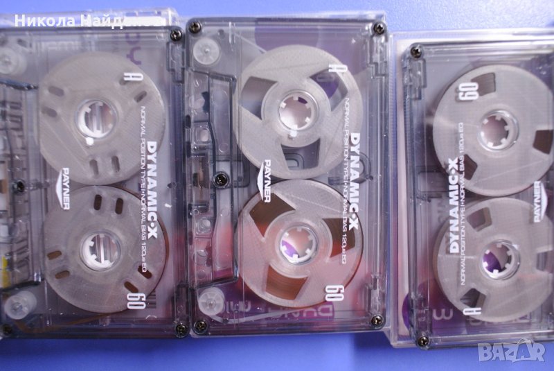 Аудио касети Reel to Reel ЧИСТО НОВИ Dynamic-x Сребристи DIY, снимка 1