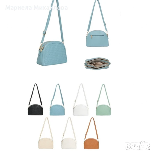 Елегантна и компактна дамска чантичка с изчистен дизайн!, снимка 1