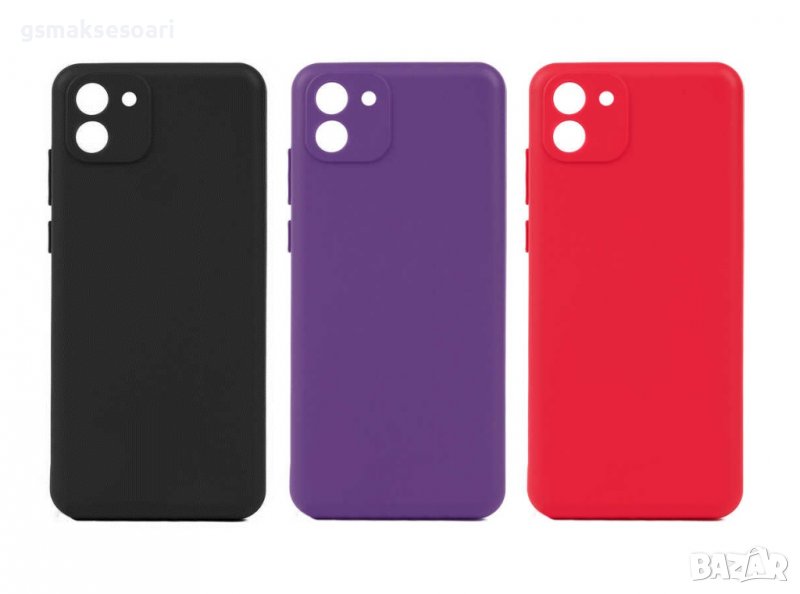 Samsung Galaxy A03 - Силиконов Кейс Гръб MATT, снимка 1