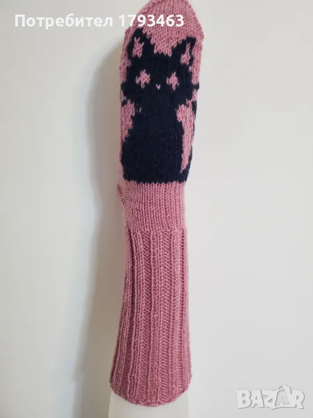 Ръчно  плетени  дамски  чорапи  размер  41_42, снимка 1