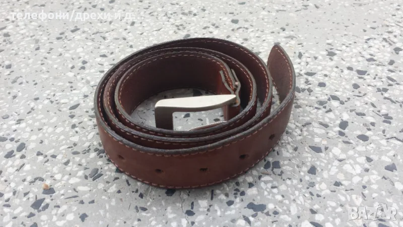 Италиански кожен колан Glou като нов (95 см), снимка 1