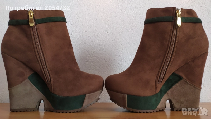 Боти на висока платформа, 38-ми номер, снимка 1