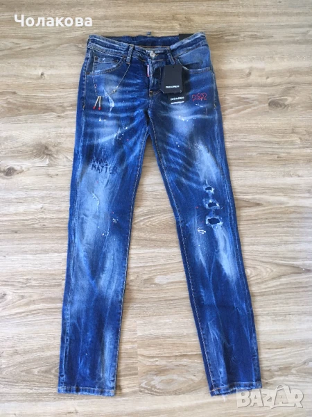 Dsquared2 мъжки дънки от ликвидация на магазин, размер 42, снимка 1