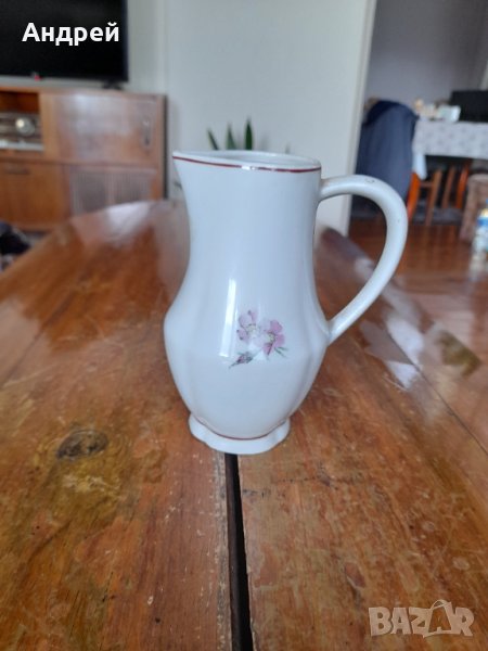 Стара порцеланова кана,каничка #38, снимка 1