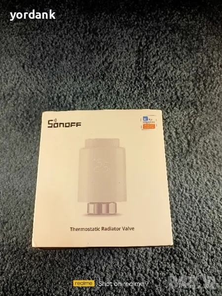 Sonoff WiFi Smart термостат вентил за радиатори, снимка 1