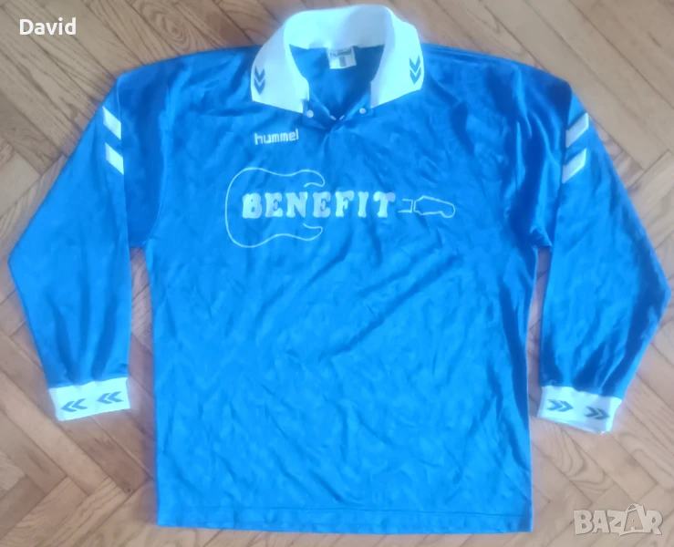 Оригинална ретро футболна фланелка Hummel N14, снимка 1