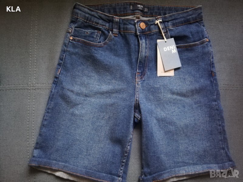 Дънкови панталонки Mango , снимка 1