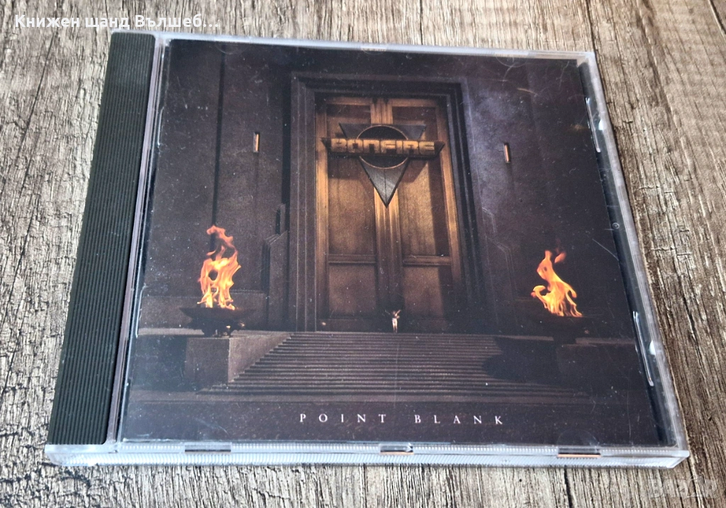 Компакт Дискове - Рок Метъл: Bonfire - Point Blank, снимка 1