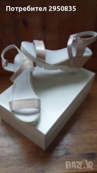 Елегантни сандали Пудра, снимка 1