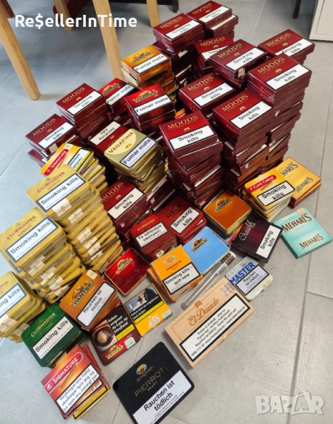 Лот от 372 кутии от цигари/ пури, снимка 1