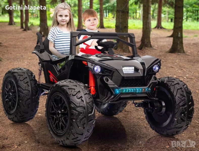 Акумулаторен Двуместен джип OFF-ROAD BUGGY 4X4 UTV 24V батерия, снимка 1