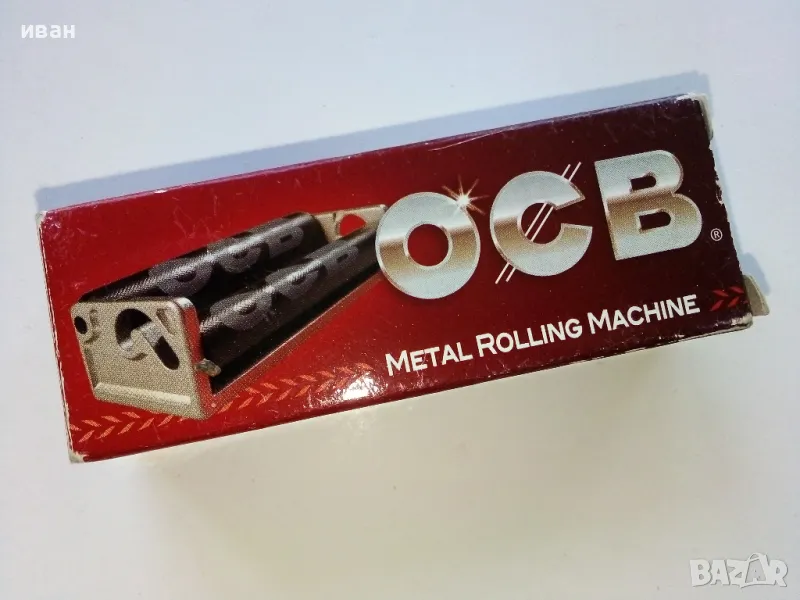 Машинка за свиване на цигари OCB Metal Roller 1¼., снимка 1