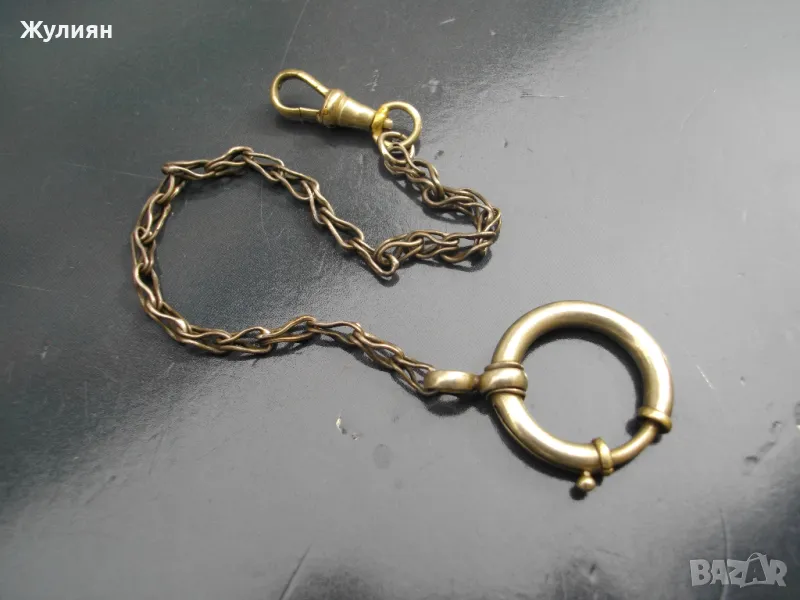 СТАР КЮСТЕК ЗА ДЖОБЕН ЧАСОВНИК, снимка 1