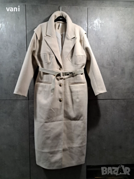 НОВО екстравагантно палто дамско, снимка 1