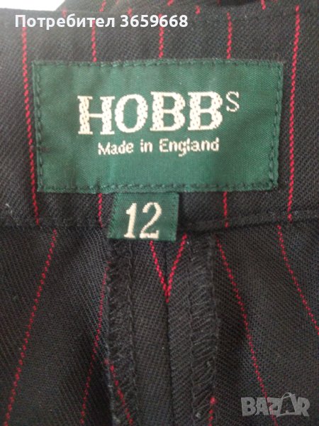 Дамски елегантен панталон Hobb's London,размер 12UK(40),98% вълна, снимка 1