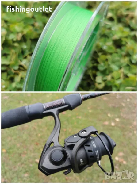 Комплект за лайт спининг риболов - въдица,макара и влакно, снимка 1