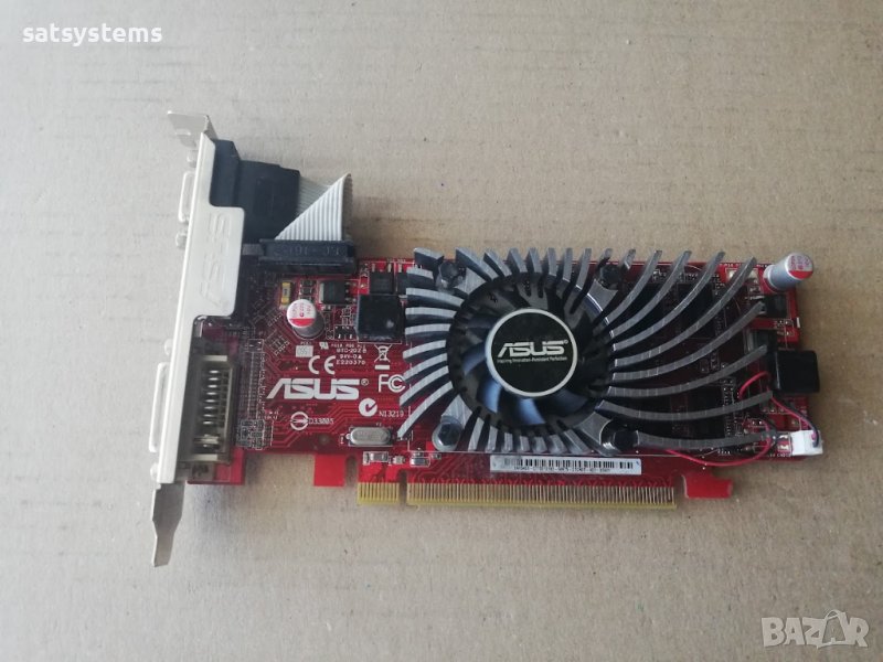 Видео карта AMD Radeon Asus HD EAH5450 HDMI 1024MB GDDR3 64bit PCI-E, снимка 1