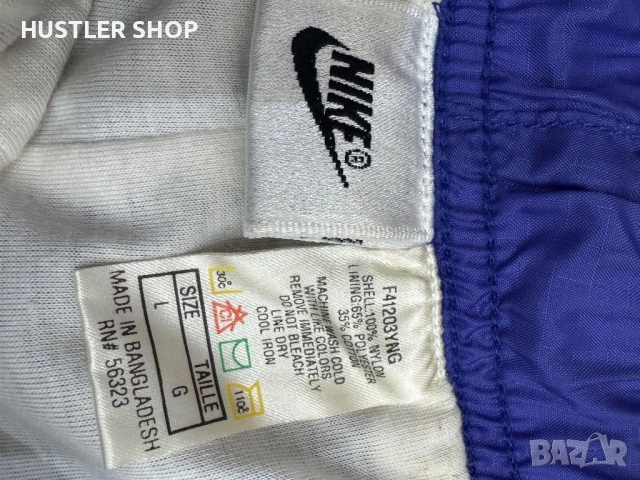 Мъжко долнище NIKE VINTAGE 90s NYLON PANTS. Размер L, снимка 4 - Спортни дрехи, екипи - 53044945